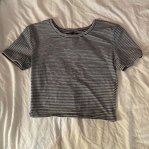 Assorted Black & White tanks/ crop tops